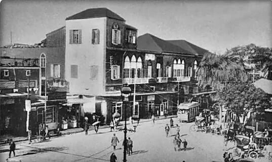 بيروت ،ساحة البرج سنة 1925 